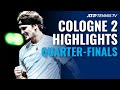 Zverev, Schwartzman Dig Deep To Make Last 4 | Cologne 2 2020 Quarter-Final Highlights