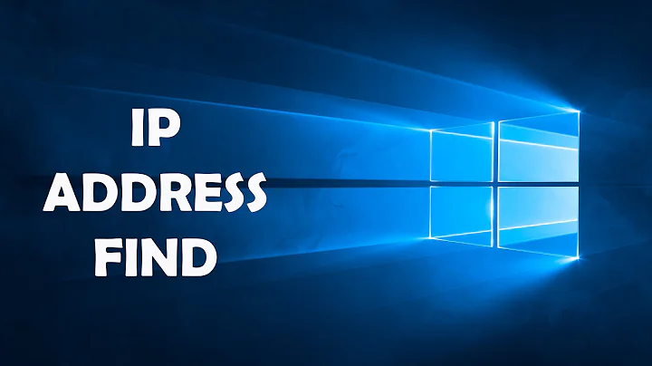 how to find ip address on windows-7,8,8.1,10