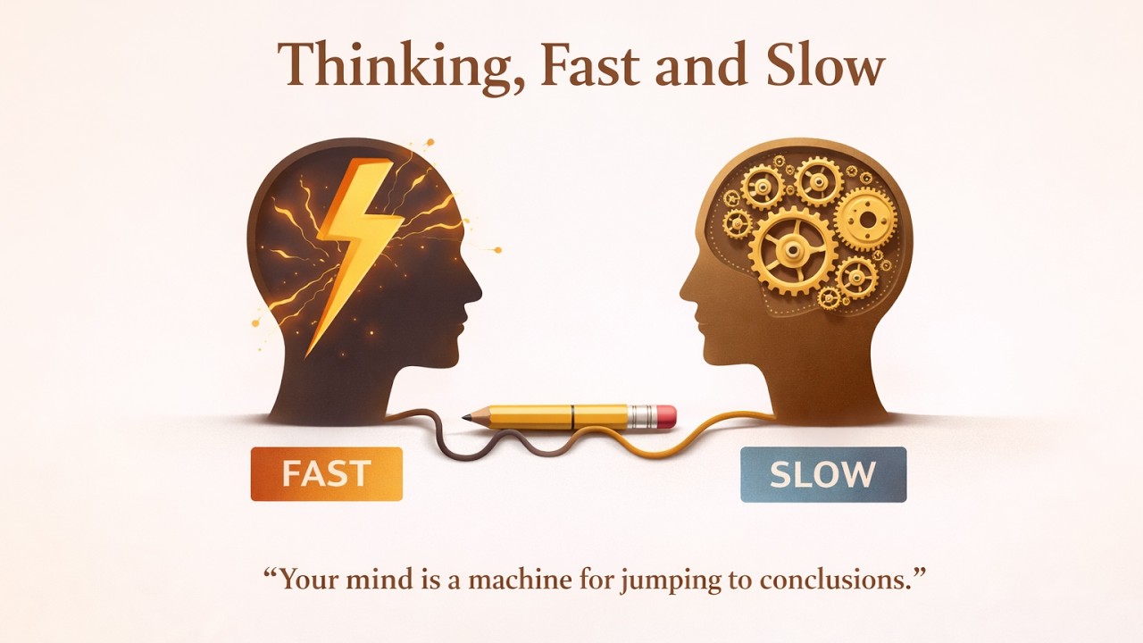 Thinking, Fast and Slow - Two Mind that drive You. - YouTube