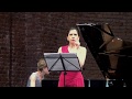 Laura Tătulescu sings Wolf's "Ich hab' in Penna einen Liebsten wohnen"