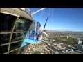 Supergirl Sonja is jumping from the Stratosphere Tower in Las Vegas