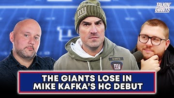 Giants Lose in Mike Kafka