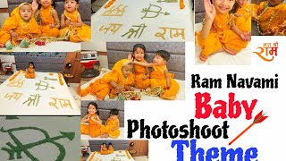 Ramnavami baby photoshoot theme idea 💡 at home 🏠 #ram #ramnavmi2024