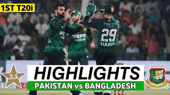 Pakistan vs Bangladesh 1st T20 2025 Full Match Highlights | PAK vs BAN 1st T20 Full Highlights 2025