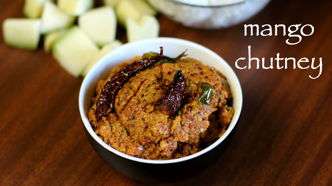 Mango chutney recipe  green mango chutney  mango chutney sauce