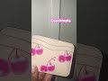 Coachtopia cherry card holder #coach #coachtopia #cherry #fyp #viral