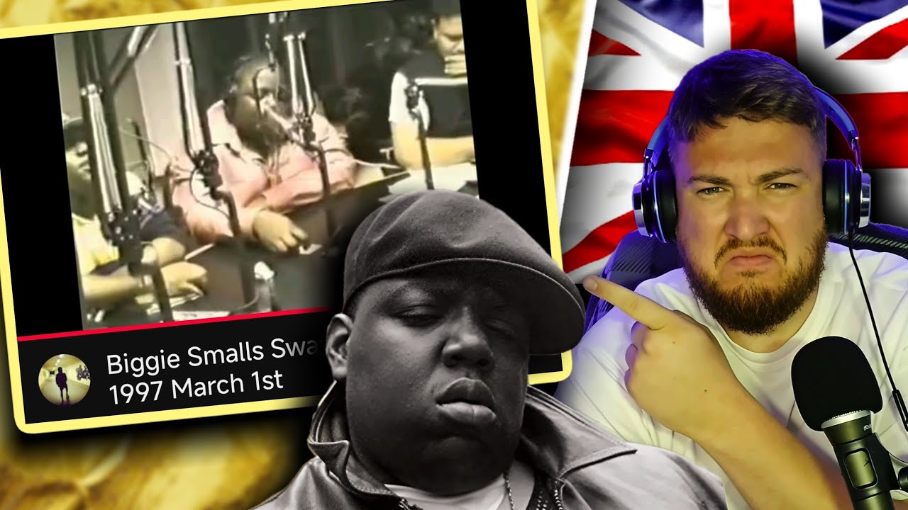Biggie Smalls 1997 Freestyle (British Lads Reaction)
