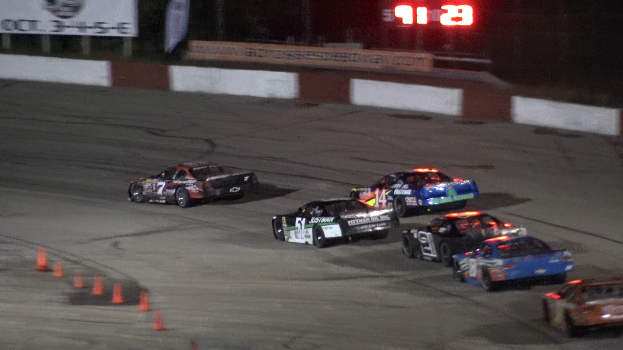 2019 LaCrosse Fairgrounds Speedway Late Model Feature Highlights Oct 3