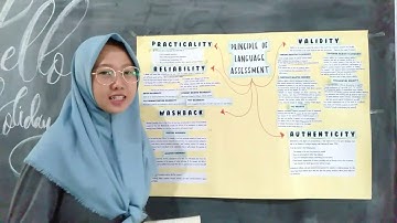 PRINCIPLES OF LANGUAGE ASSESSMENT Group 2