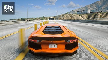 GTA V: Enhanced Photorealistic Graphics MOD - RTX 3090 Ti Ultra Realistic Gameplay! - Ray-Tracing