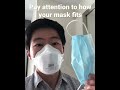 PSA: ensure your mask fits your face!