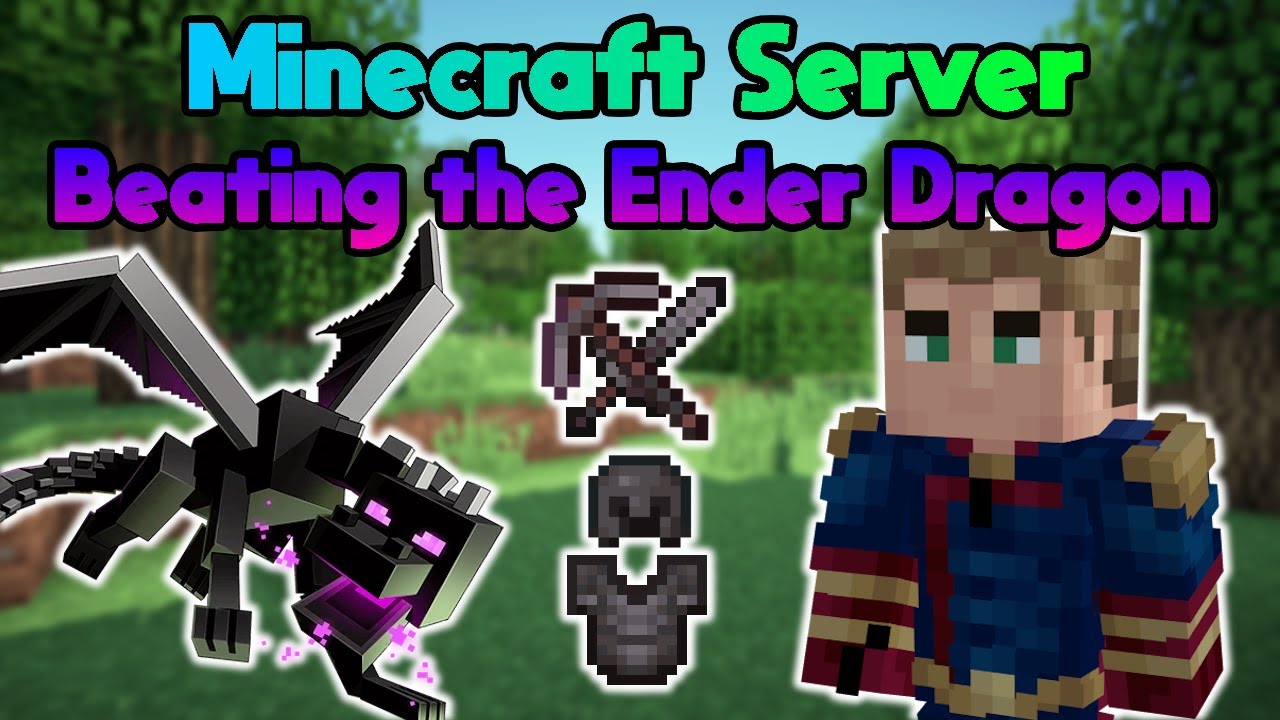 Live Minecraft Server Beating the Ender Dragon and TTD update after ...