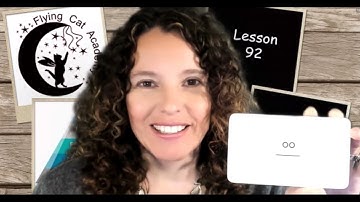 Lesson 92 - Reading Remediation Lesson Using the Orton Gillingham Method from Flying Cat Academy