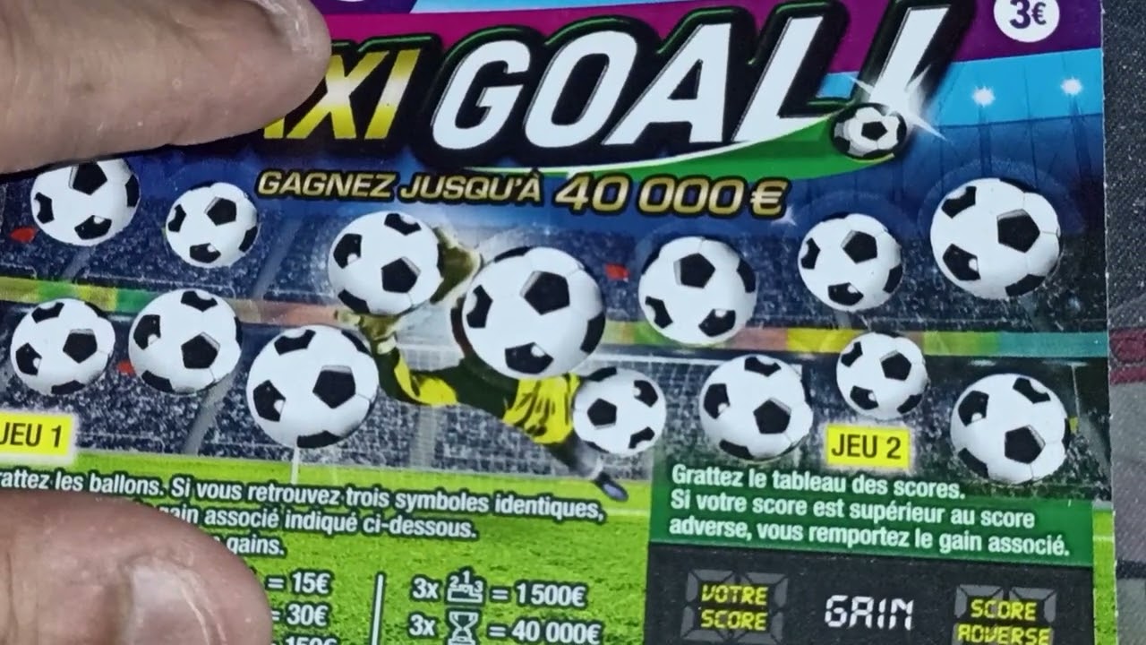 GRATTAGE DE 10 MAXI GOAL