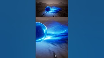 Celestial Rolling Ball Trail in UE5.4 Niagara | For Patreon