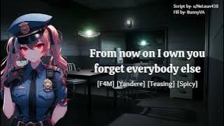 [F4M] Yandere Police Officer makes you her good obedient boy ASMR Roleplay