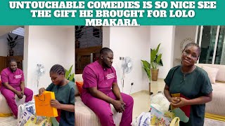 UNTOUCHABLE COMEDIES PRANK LOLO MBAKARA AND LATER SURPRISED HER WITH GIFTS.