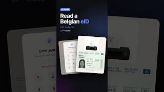 Read a Belgian eID card in Flutter #flutter #shorts #dart #flutterdev #eid