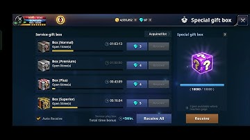 Cabal Mobile Return Of Action Open Special Gift Box x10.000 Points.