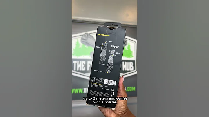 #ASMR of the #nitecore #edc35 #outdoorgearreview #edcgear #tacticalflashlight #nitecoreflashlight