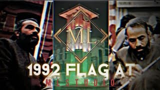 1992 Flag at Lal chowk▶Modi ji Attitude | Edit by Warrior#viral#trending @CarryMinati screenshot 1