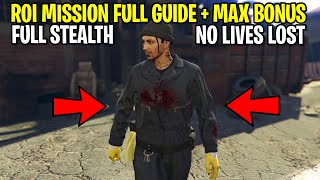 GTA Online - Mr Faber Work #2: ROI MISSION FULL GUIDE!  - Max Bonus Money + Complete Stealth