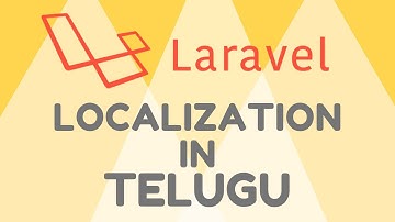#10 Localization | Laravel Telugu Tutorials