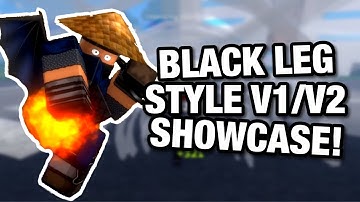 New Black Leg Style V1/V2 Showcase! Anime Rifts (DBZ Adventures Unleashed)
