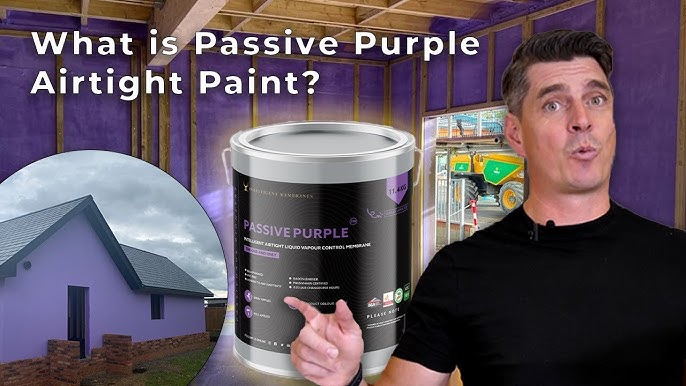 Passive Purple Brush, Liquid applied airtight vapour control