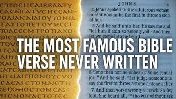The Most Famous Bible Verse Never Written By An Apostle (And Was Added Centuries Later)