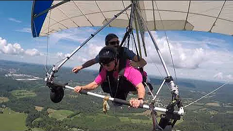 Mary Whittington Hang Gliding at Lookout Mountain ...