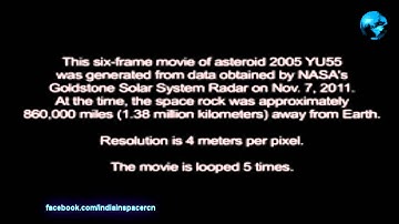 NASA Releases Radar Movie of Asteroid 2005 YU55