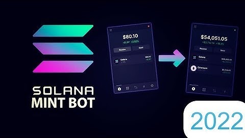 Solana NFT BOT | NEW MINT FARM 2022 | DOWNLOAD FREE