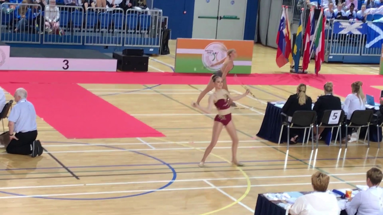 GERMANY 2-Baton Junior Level B Luisa Weiß European Cup Dublin 2018