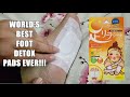 KINOMEGUMI Natural Beauty Foot Detox Patch GRAPEFRUIT Pomelo | Japanese Beauty | Weightloss