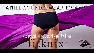 FitKnix: High-tech athletic underwear. Nix Moisture. Nix odor. Nix