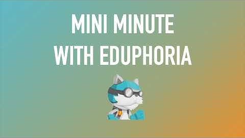 Mini Minute with Eduphoria: Checking Walkthroughs