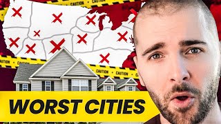 Top 10 Worst Cities to Buy a House in 2024