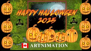 Halloween pumpkin ( Artnimation) (2D animation)