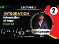 Integration | integration of type f(ax+b)