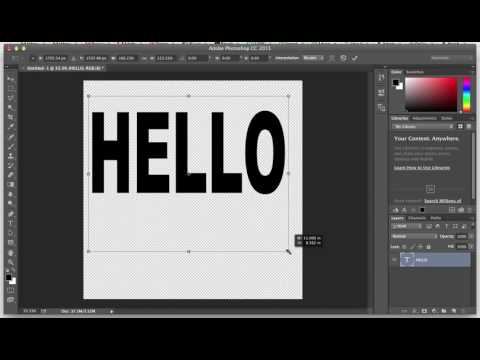 Video: How To Resize Letters