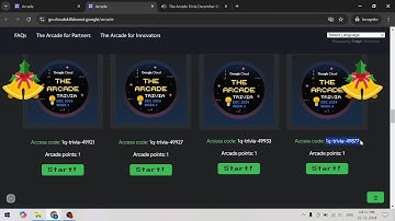 How to join google arcade trivia game December week 3, week 4 #google #arcadegooglecloud