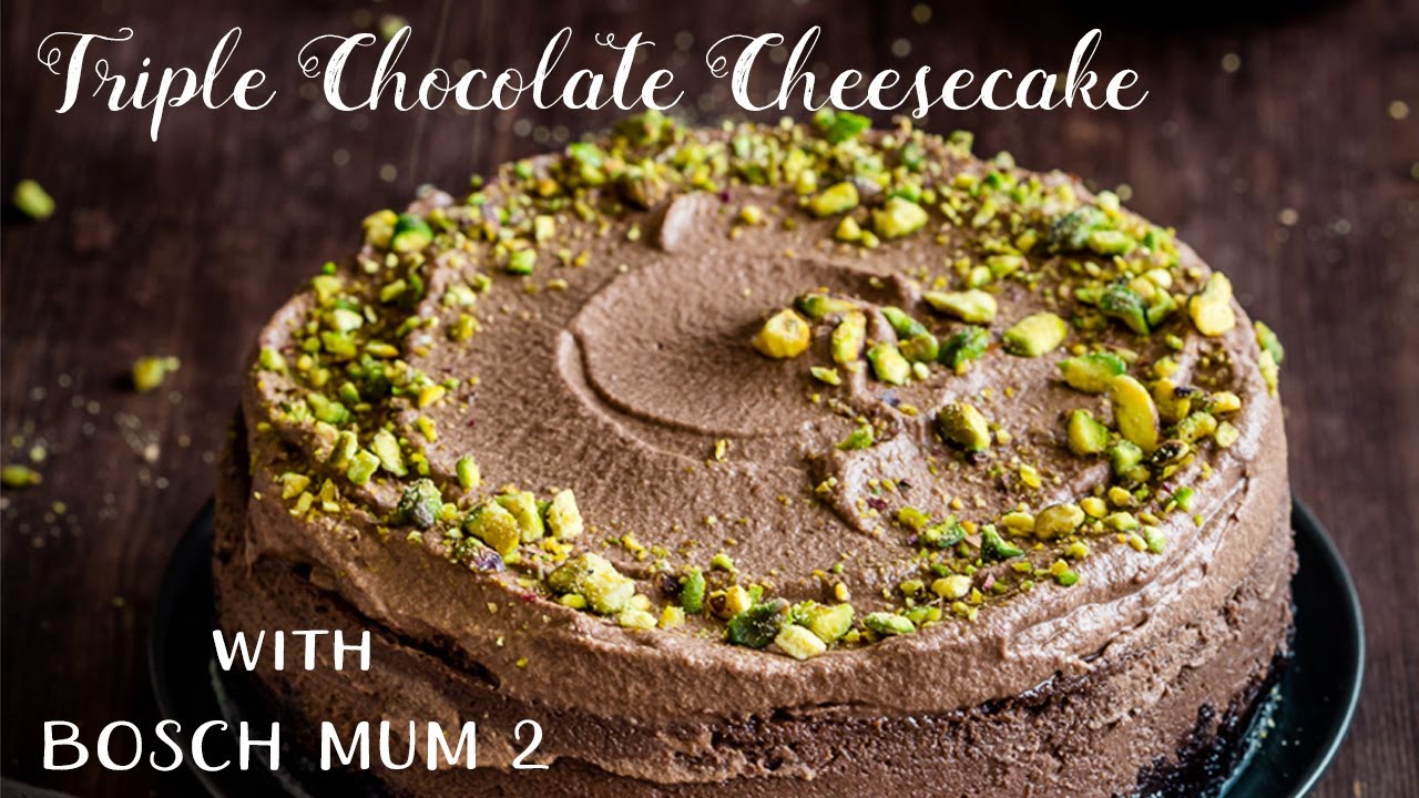 Triple Chocolate Cheesecake - Dani's Cookings
