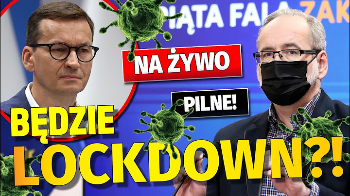 PILNE! Będzie LOCKDOWN?! [NA ŻYWO] Konferencja Morawieckiego i Niedzielskiego