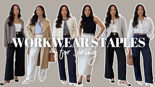 WORKWEAR STAPLES FOR SPRING | 15 MINIMAL & CHIC OFFICE OUTFITS, LOOKBOOK