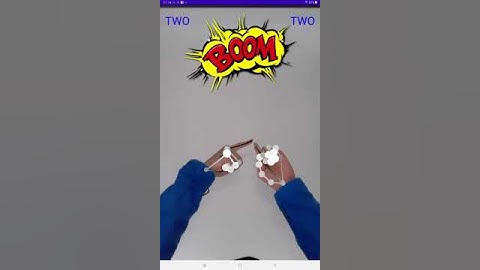 Android Demo for two hands gesture recognition with Mediapipe SDK