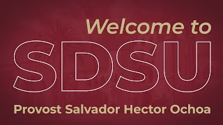 Celebrity New Student Orientation Message for Parents and Family - Provost Ochoa Wealth
