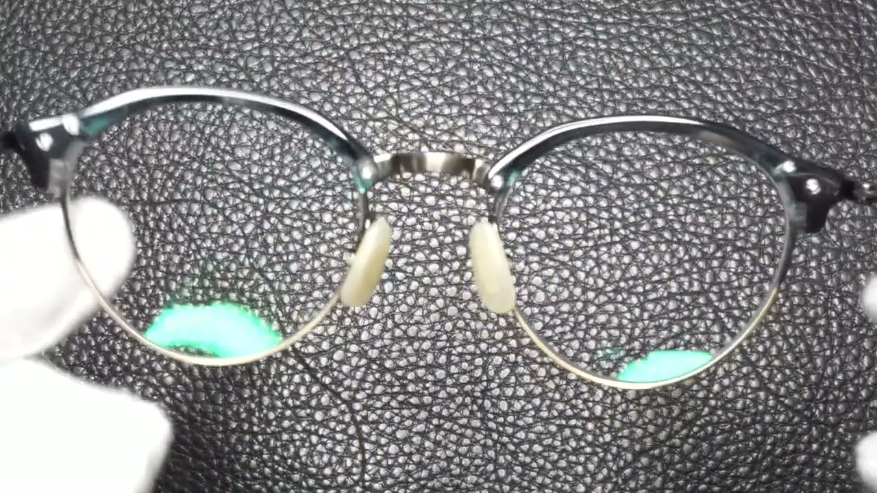カネコガンキョウ 金子眼鏡 VINTAGE KV-91 GRS PURE TITANIUM - YouTube