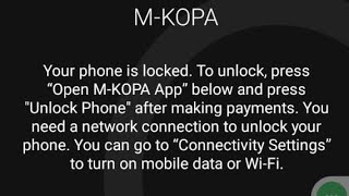 HOW TO UNLOCK MKOPA LOCKED NOKIA C32/ C22/G21 PHONES USING THE SERVICE CODE 2024// NO PC AND RELOCK screenshot 4