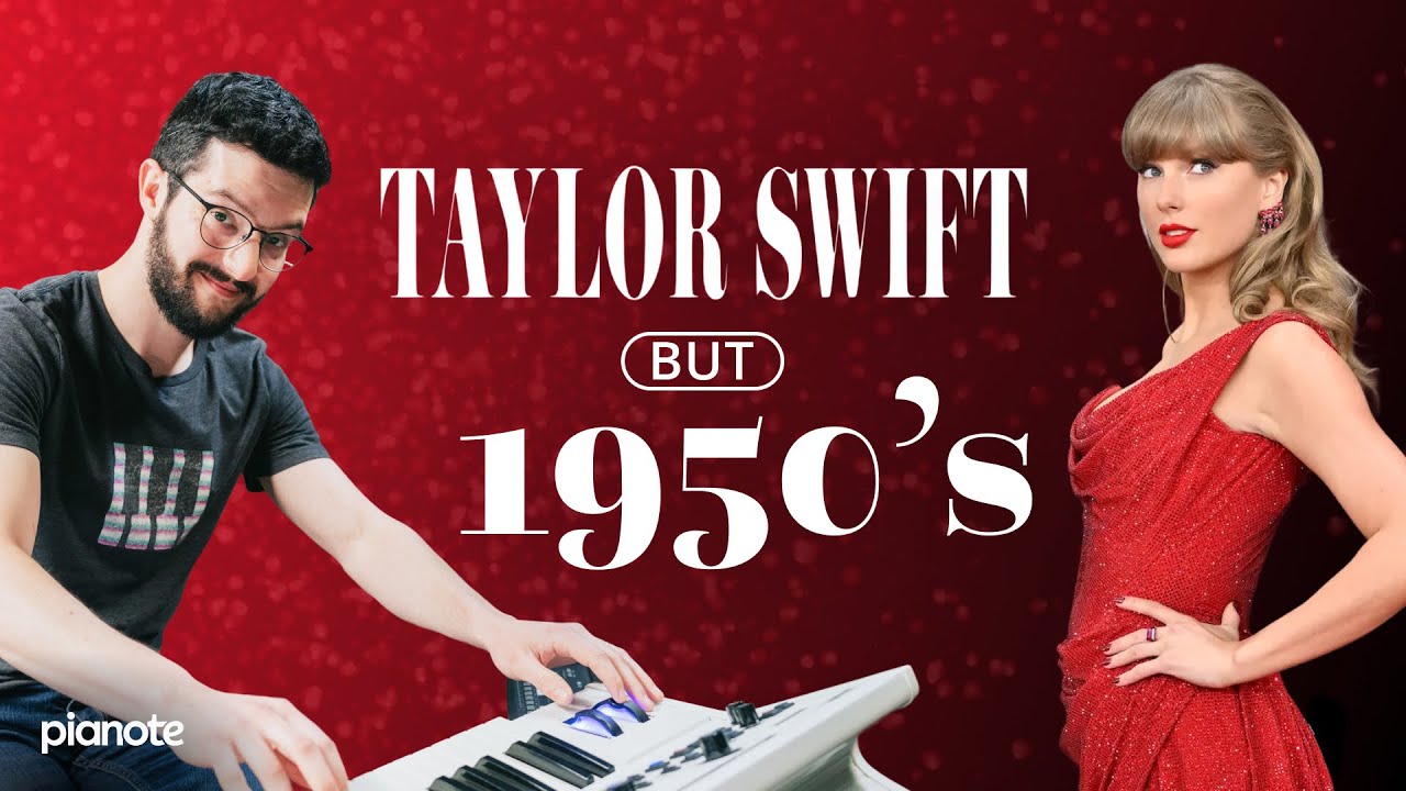 Taylor Swift Through The Eras (1920's-1990) | Ft. Jacob Dupre